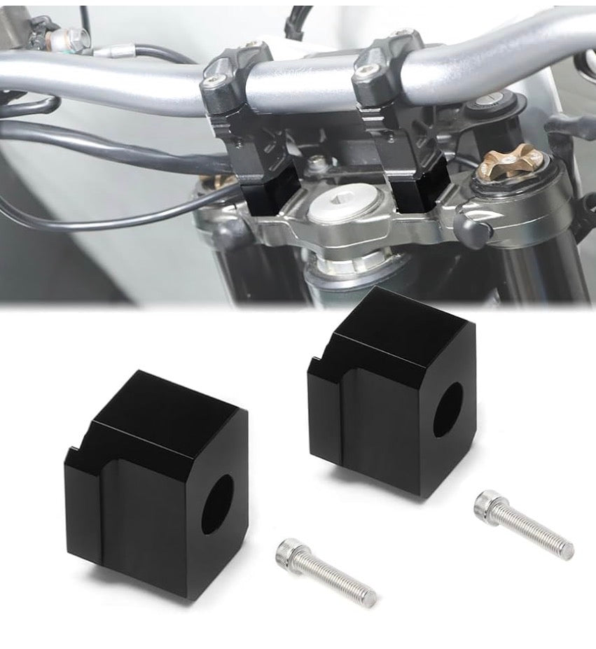 Handlebar risers for surron ultra bee